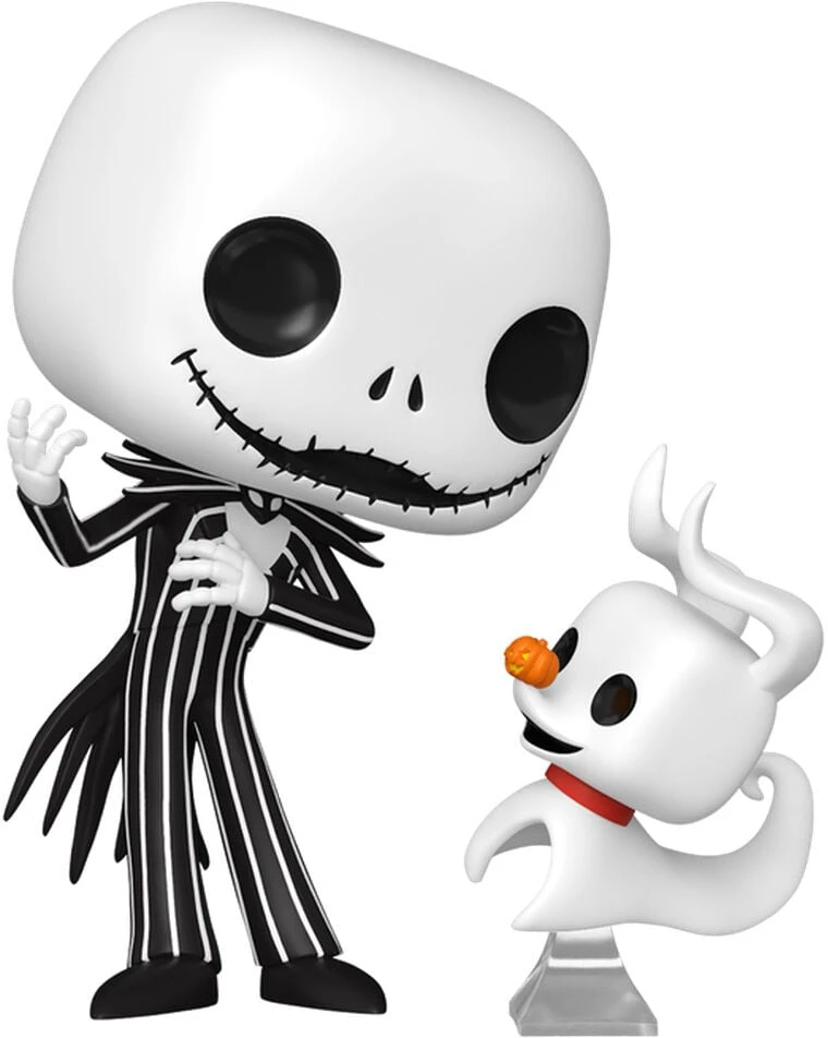 Funko POP figure & Buddy Disney The Nightmare Before Christmas Jack Skellington with Zero