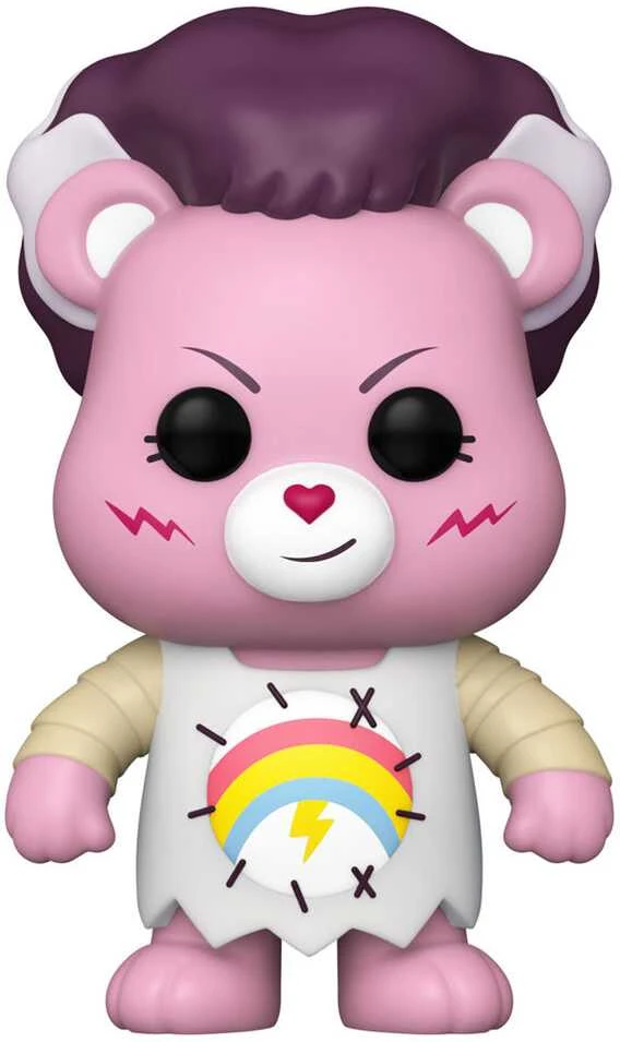 FUNKO POP! Vinilinė figūrėlė: Care Bears x Monsters - Cheer Bear as Bride of Frankenstein, 10 cm