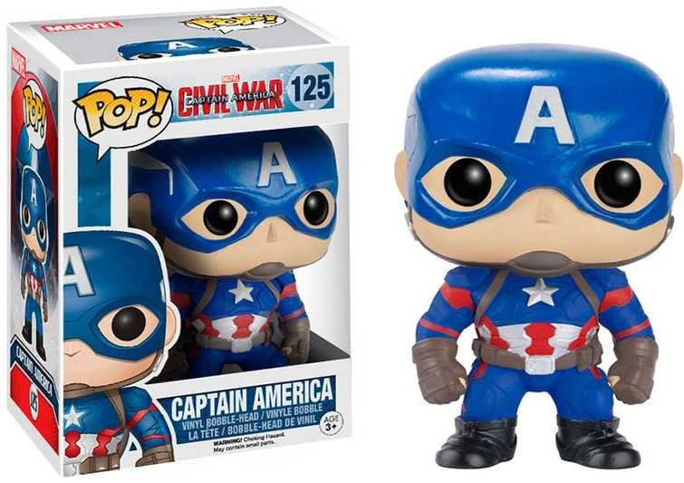 FUNKO POP! Vinilinė figūrėlė: Marvel - Kapitonas Amerika