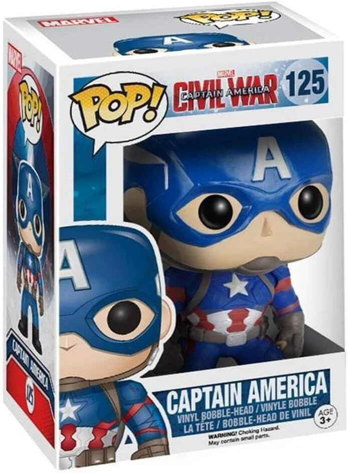 FUNKO POP! Vinilinė figūrėlė: Marvel - Kapitonas Amerika