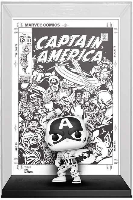 FUNKO POP! Vinilinė figūrėlė: Marvel - Captain America, 9 cm