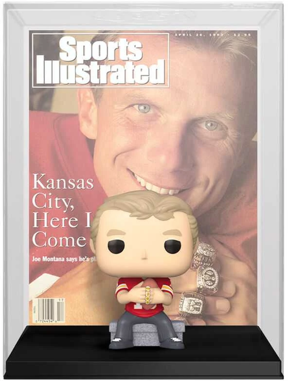 FUNKO POP! Vinilinė figūrėlė: Sports Illustrated - Joe Montana, 9.5 cm