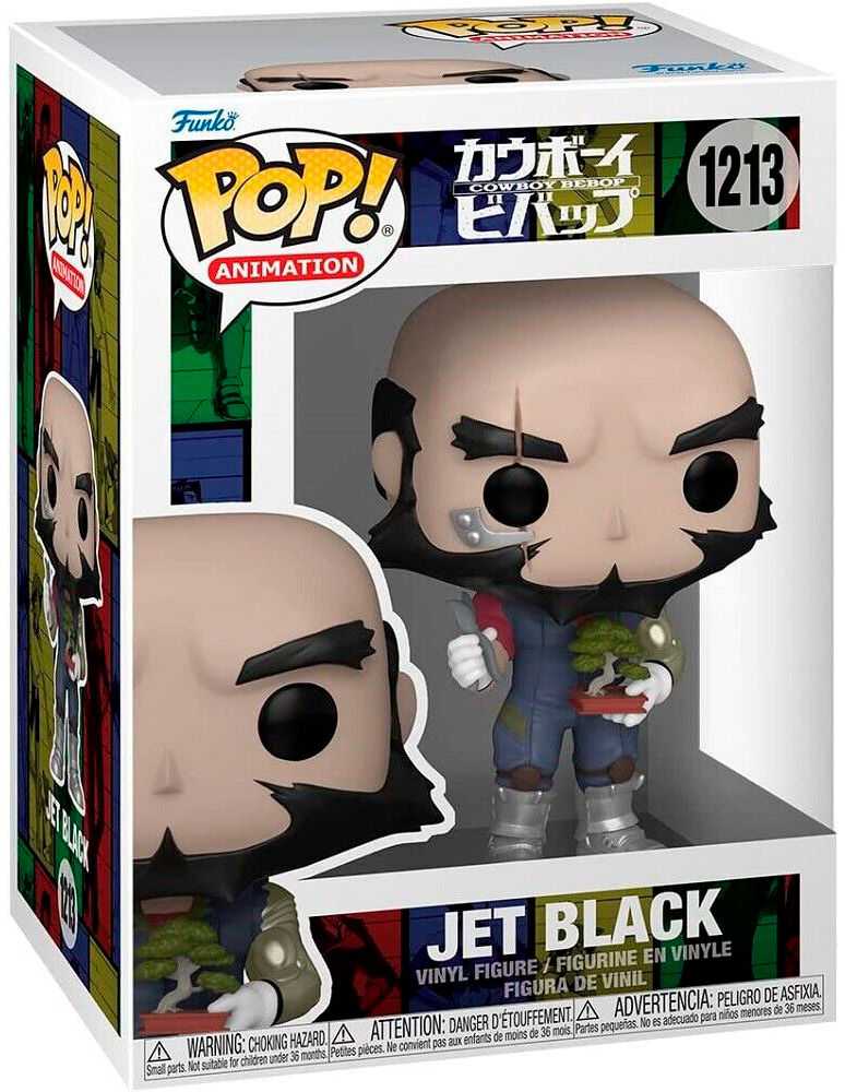 FUNKO POP! Vinilinė figūrėlė: Cowboy Bebop Jet Black, 9 cm aprašymas - Prekės nuotrauka