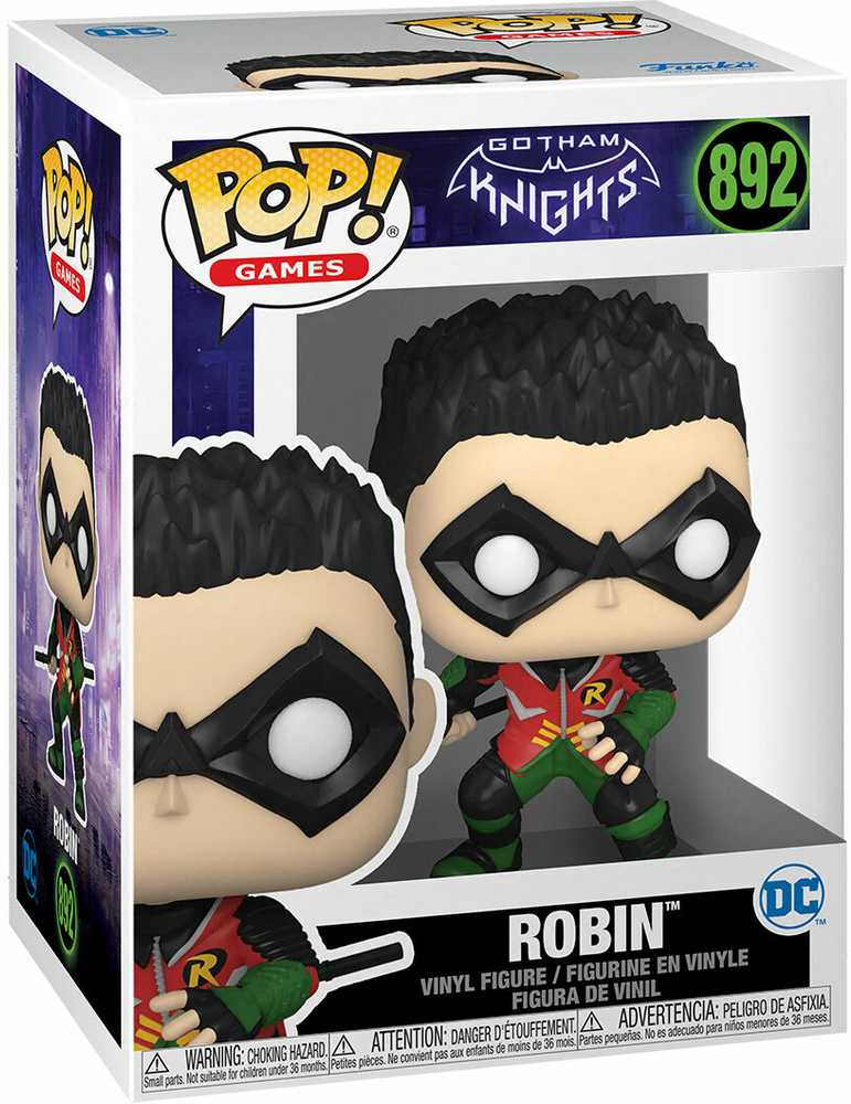 FUNKO POP! Vinilinė figūrėlė: Gotham Knights – Robin, 9 cm aprašymas - Prekės nuotrauka