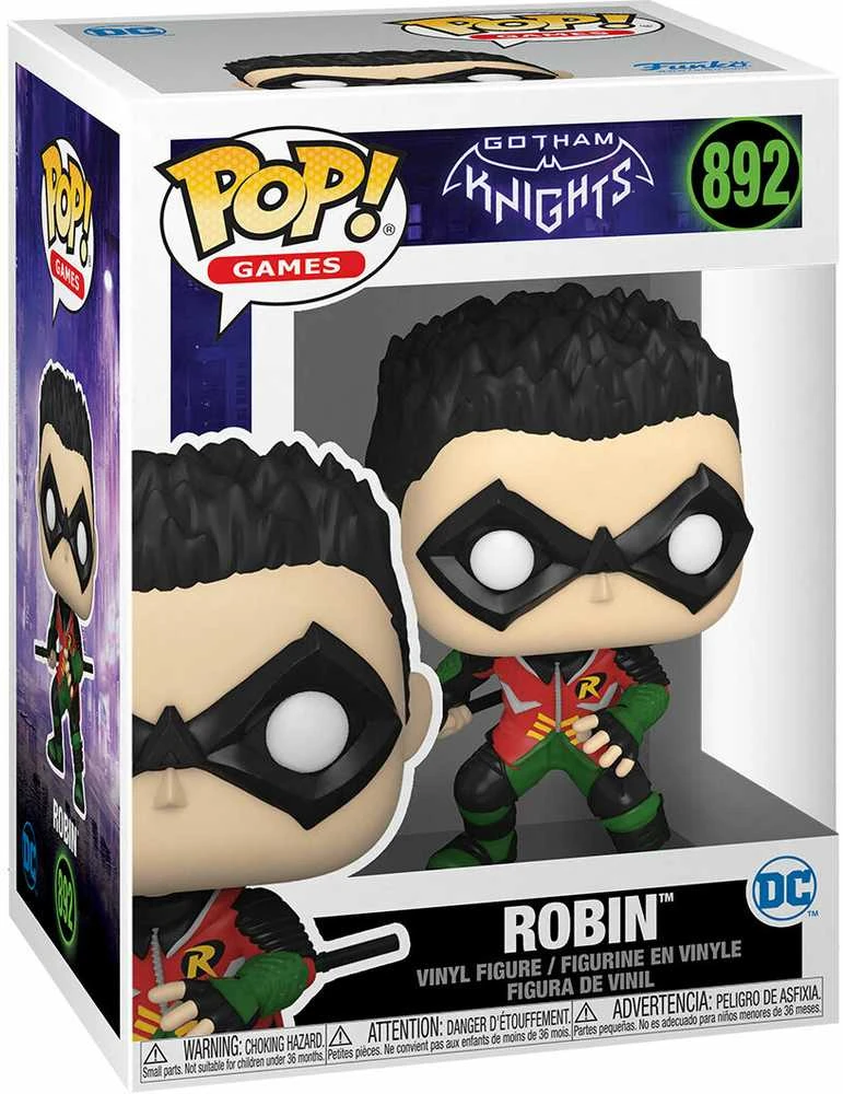 FUNKO POP! Vinilinė figūrėlė: Gotham Knights – Robin, 9 cm aprašymas - Prekės nuotrauka