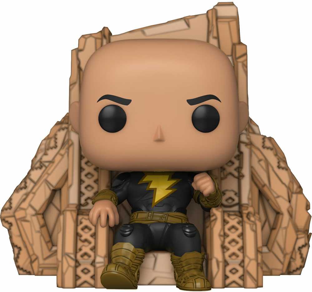 FUNKO POP! Vinilinė figūrėlė: Black Adam - Black Adam on Throne, 9 cm aprašymas - Prekės nuotrauka