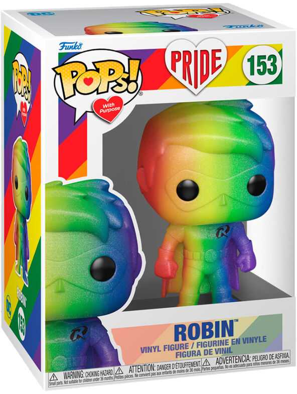 FUNKO POP! Vinilinė figūrėlė: Pride - Robin, 9 cm aprašymas - Prekės nuotrauka
