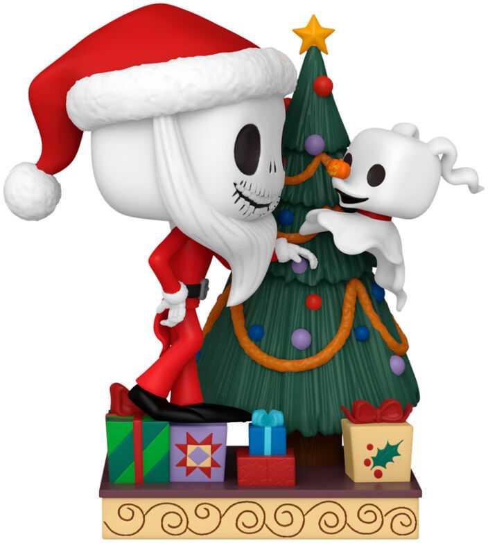 FUNKO POP! Vinilinė figūrėlė: Disney: Nightmare Before Christmas - Jack Skellington and Zero, 9 cm aprašymas - Prekės nuotrauka