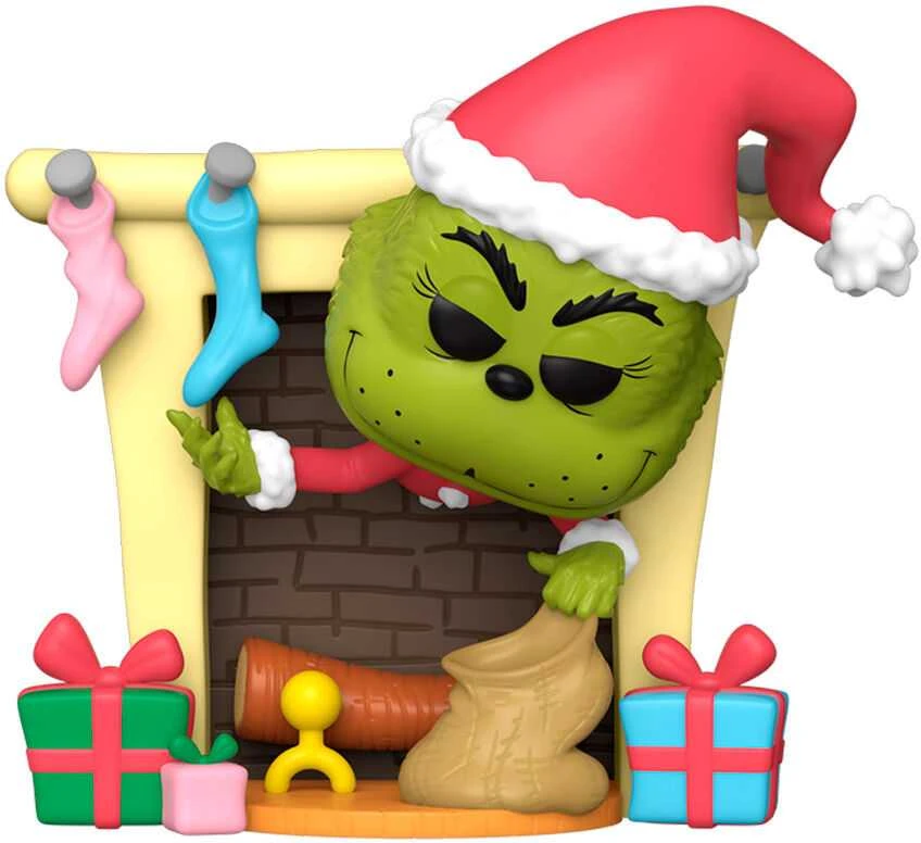 FUNKO POP! Vinilinė figūrėlė: Grinčas su krepšiu, 9 cm