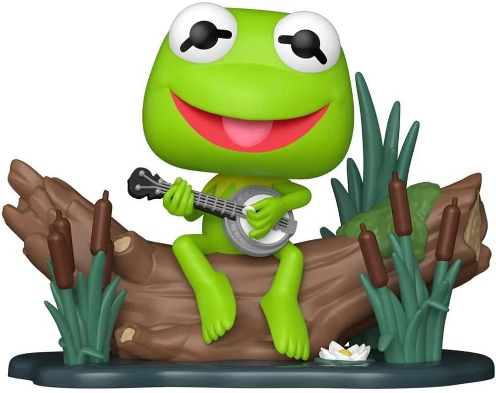 FUNKO POP! Vinilinė figūrėlė: The Muppets - Kermit with Banjo, 9 cm aprašymas - Prekės nuotrauka