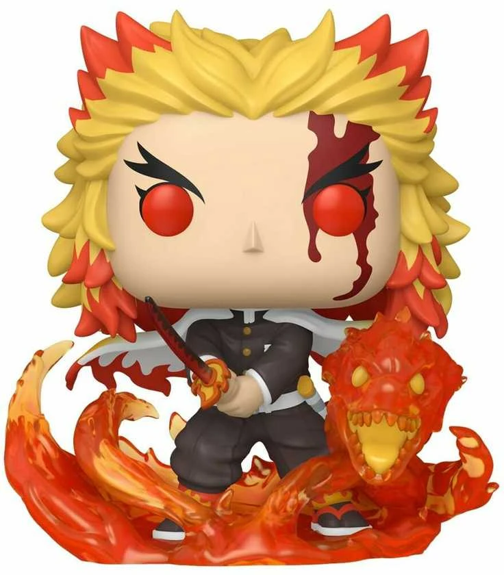 FUNKO POP! Vinilinė figūrėlė: Demon Slayer - Kyojuro Rengoku, ~9 cm