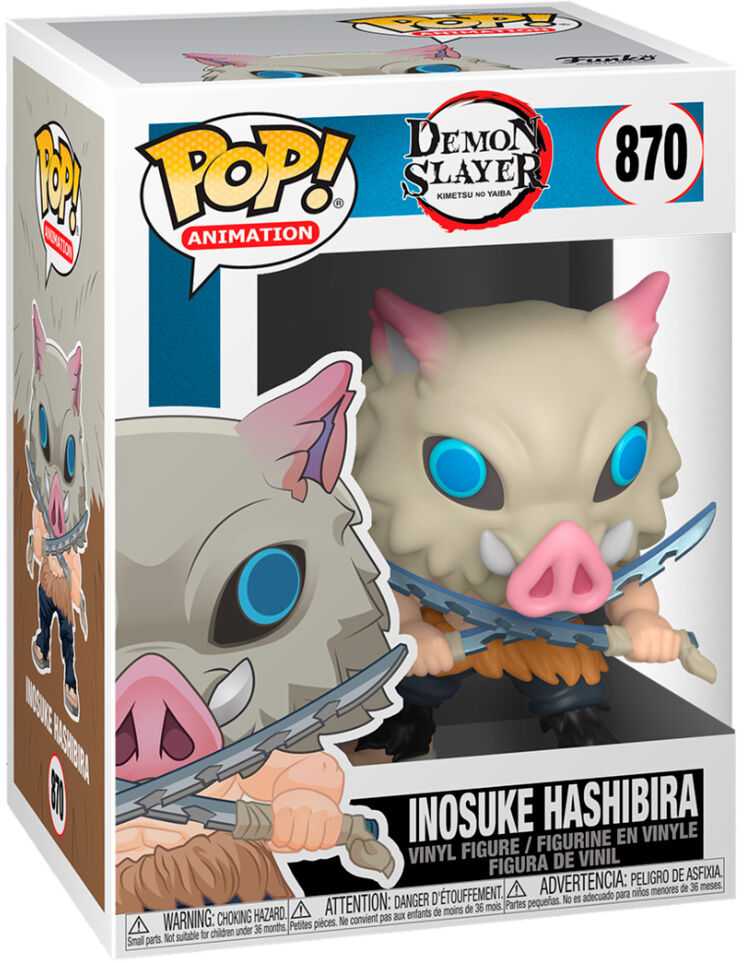 FUNKO POP! Vinilinė figūrėlė: Demon Slayer - Inosuke Hashibira, 10 cm