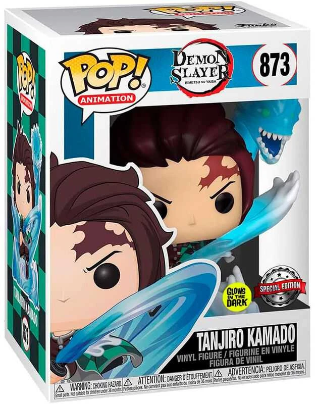 FUNKO POP! Vinilinė figūrėlė: Demon Slayer - Tanjiro Kamado, 10 cm