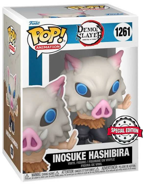 FUNKO POP! Vinilinė figūrėlė Demon Slayer: Inosuke Hashibira