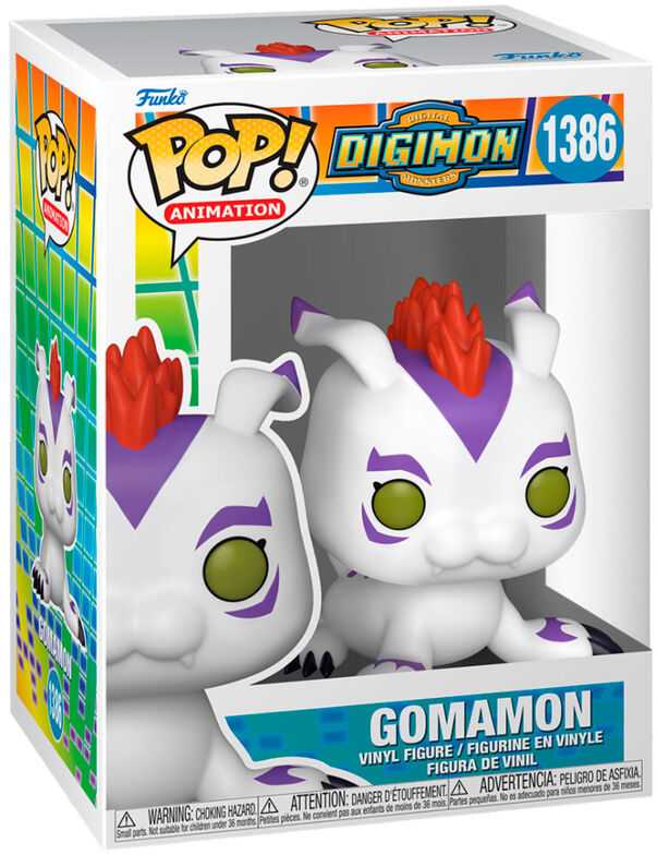 FUNKO POP! Vinilinė figūrėlė: Digimon - Gomamon, 9 cm aprašymas - Prekės nuotrauka