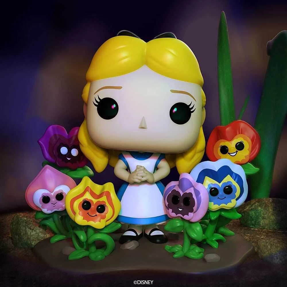 FUNKO POP! Vinilinė figūrėlė: Disney: Alice in Wonderland - Alice with Flowers, 9 cm