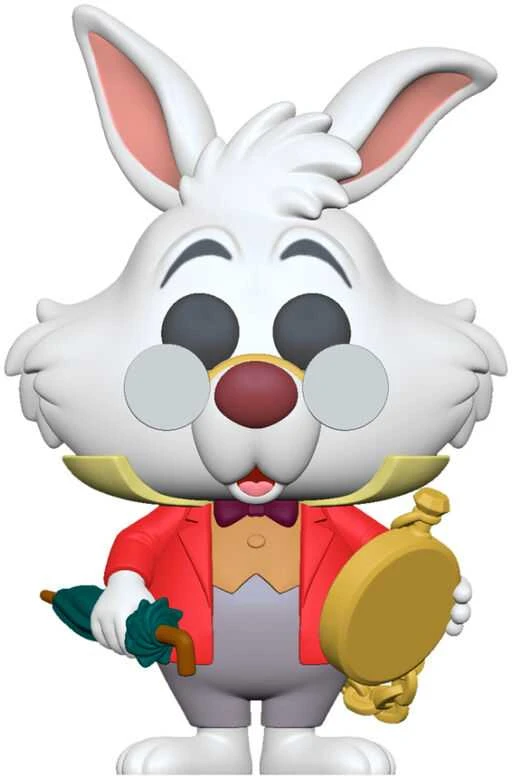FUNKO POP! Vinilinė figūrėlė: Disney: Alisa stebuklų šalyje - Baltasis triušis, 9 cm