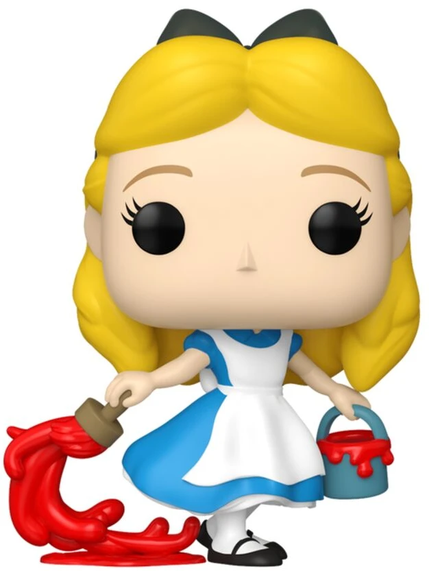 Funko POP figure Disney Alice In Wonderland Alice with Paint