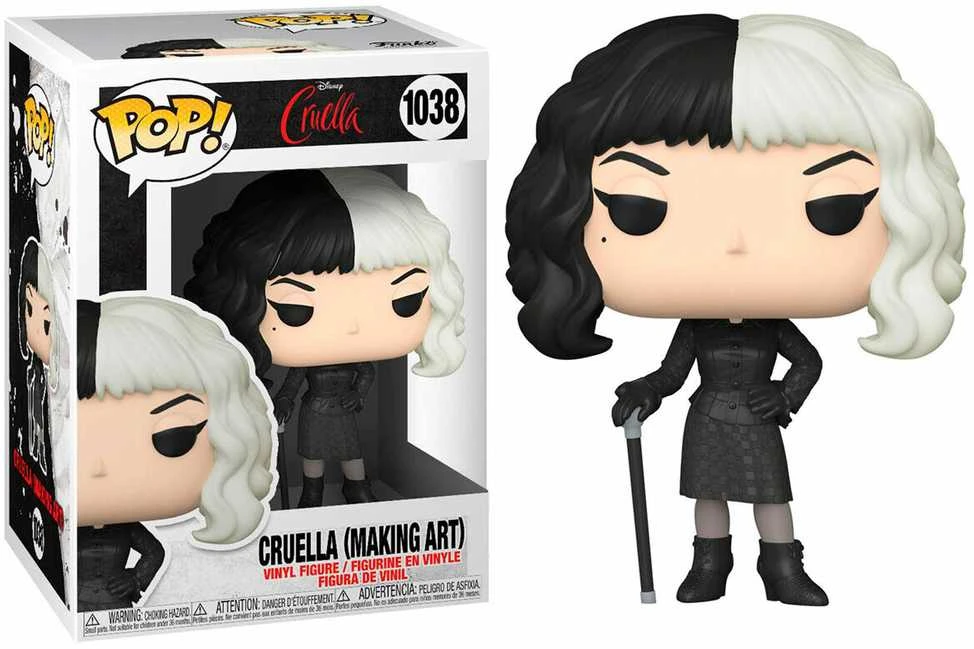 FUNKO POP! Vinilinė figūrėlė: Cruella - Cruella (Making Art), 10 cm