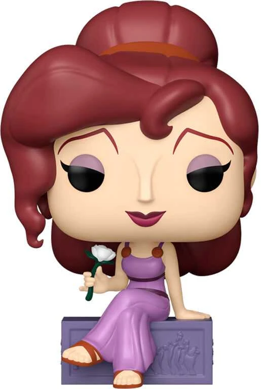 FUNKO POP! Vinilinė figūrėlė: Disney: Hercules - Meg with Flower, ~9 cm aprašymas - Prekės nuotrauka