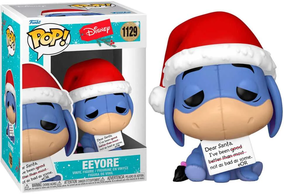 FUNKO POP! Vinilinė figūrėlė: Disney Holiday - Eeyore, 9 cm