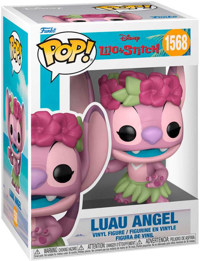 FUNKO POP! Vinilinė figūrėlė: Disney: Lilo & Stitch - Luau Angel, 9 cm aprašymas - Prekės nuotrauka