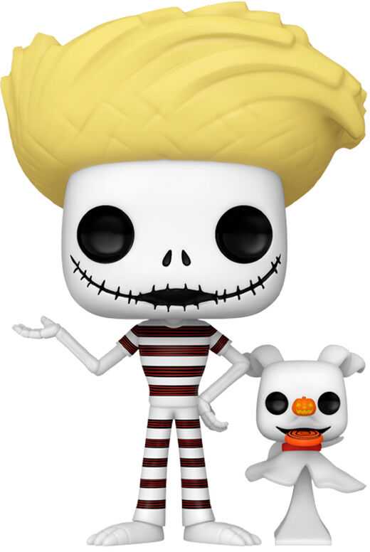 FUNKO POP! Vinilinė figūrėlė: Disney: Nightmare Before Christmas - Jack with Zero, 9 cm aprašymas - Prekės nuotrauka