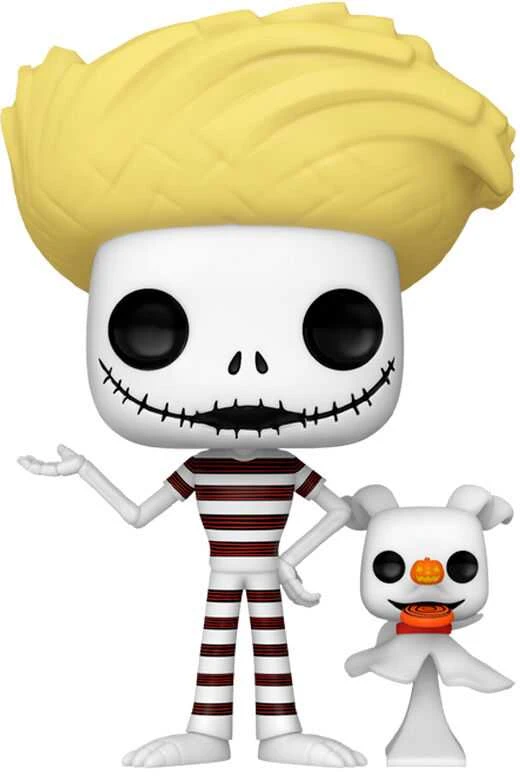 FUNKO POP! Vinilinė figūrėlė: Disney: Nightmare Before Christmas - Jack with Zero, 9 cm aprašymas - Prekės nuotrauka