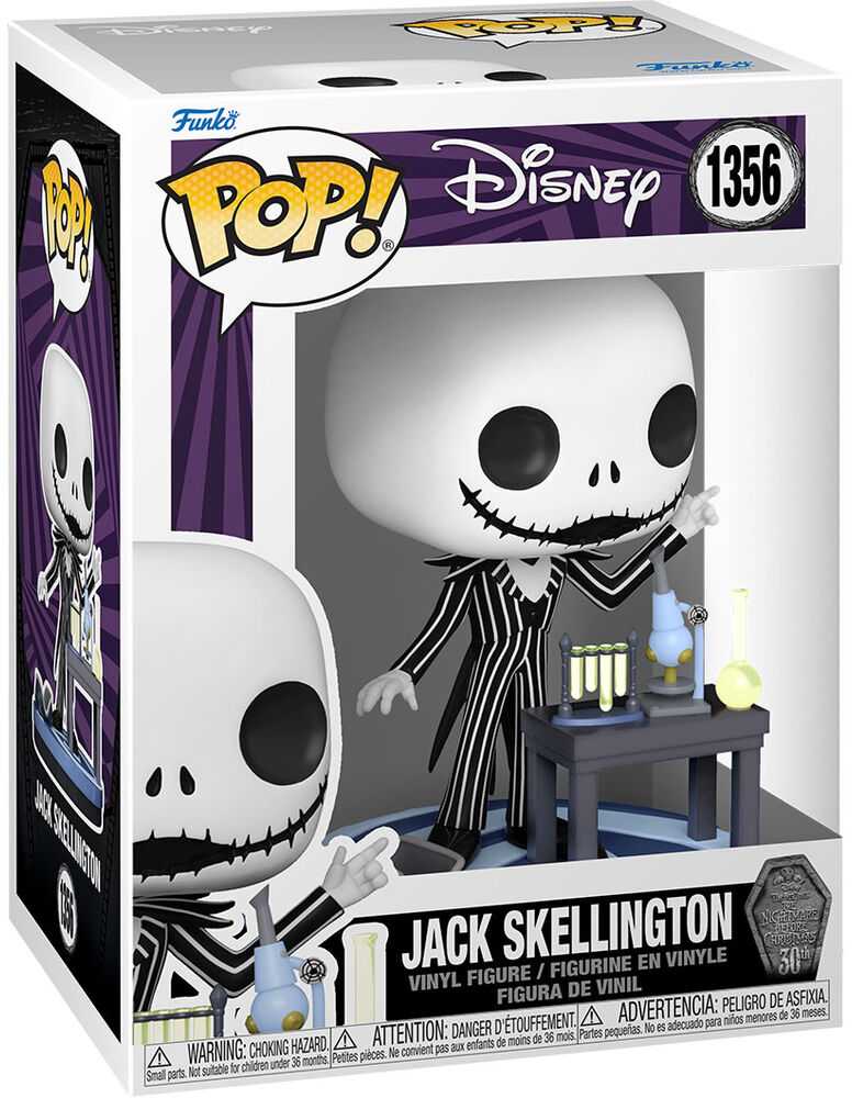 FUNKO POP! Vinilinė figūrėlė: Disney - Jack Skellington, 10 cm aprašymas - Prekės nuotrauka