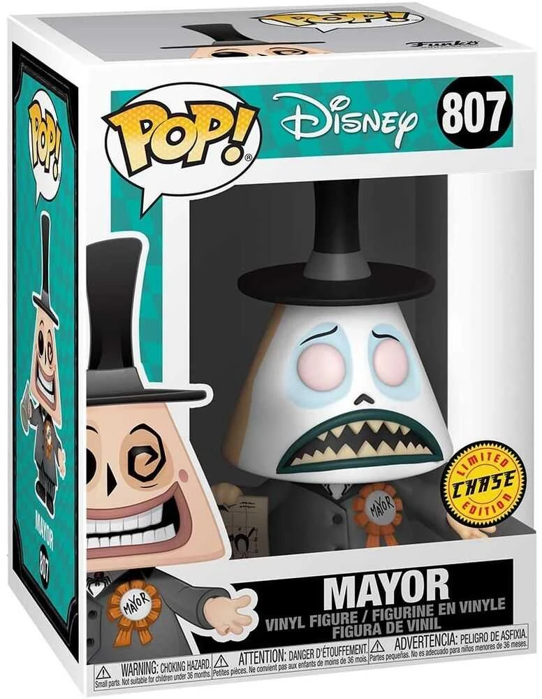 FUNKO POP! Vinilinė figūrėlė: Disney Nightmare Before Christmas Mayor, 9 cm