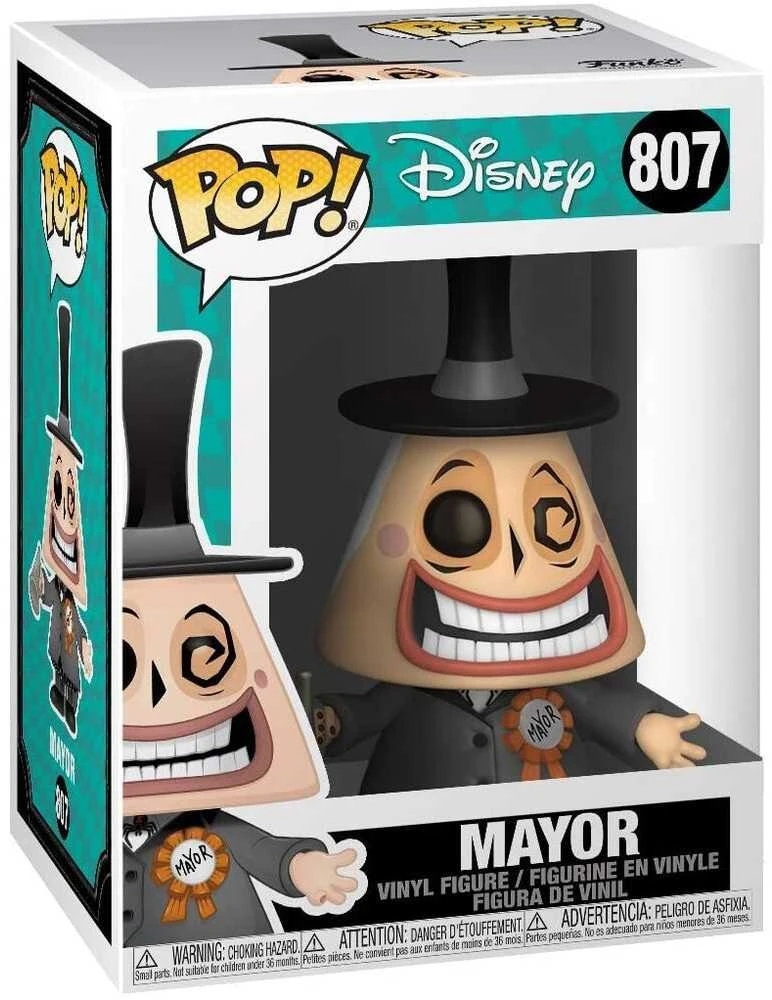 FUNKO POP! Vinilinė figūrėlė: Disney Nightmare Before Christmas Mayor, 9 cm