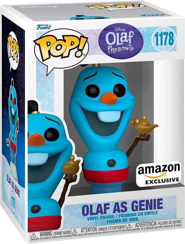 FUNKO POP! Vinilinė figūrėlė: Olaf Present - Olaf as Genie, 9 cm aprašymas - Prekės nuotrauka
