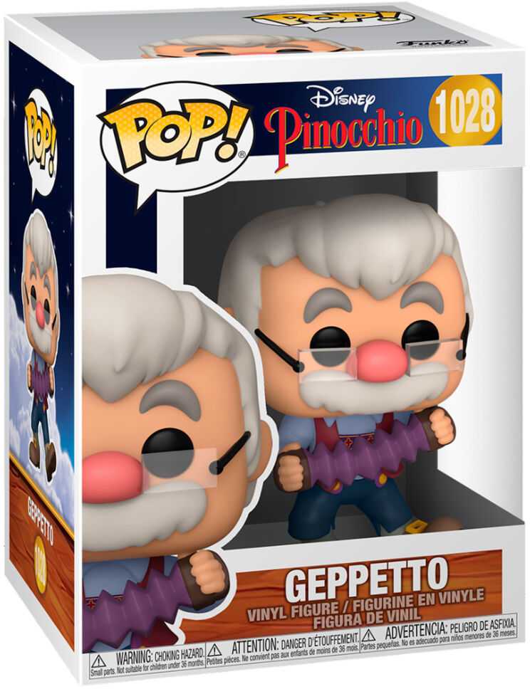 FUNKO POP! Vinilinė figūrėlė: Disney: Pinocchio - Geppetto, 9.5 cm aprašymas - Prekės nuotrauka