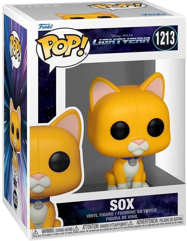 FUNKO POP! Vinilinė figūrėlė: Disney Lightyear - Sox, 9 cm aprašymas - Prekės nuotrauka