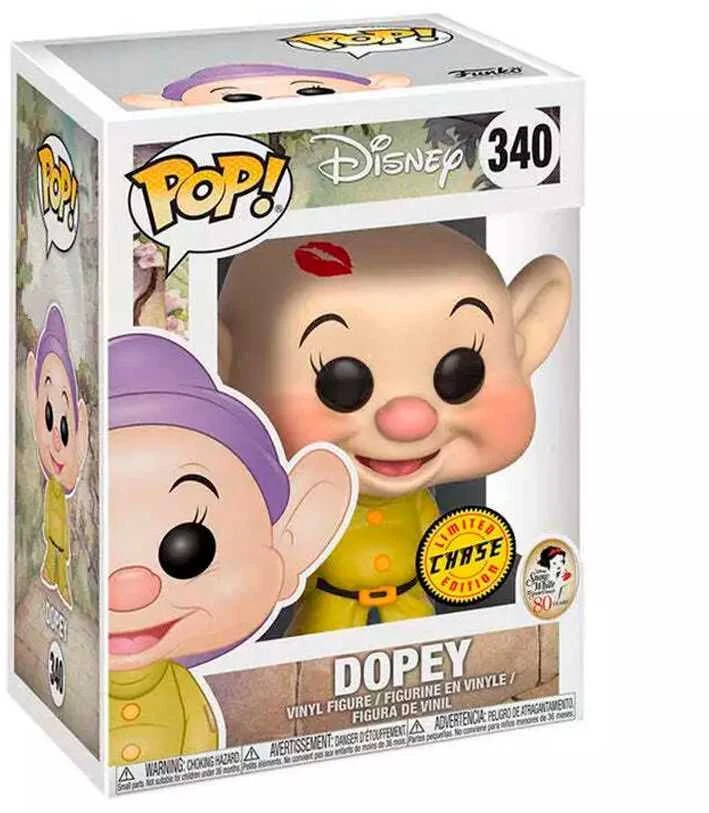 FUNKO POP! Vinilinė figūrėlė: Disney: Snieguolė - Dopey, 9 cm
