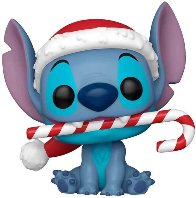 FUNKO POP! Vinilinė figūrėlė: Disney Lilo & Stitch - Stitch su saldainių lazdele, 9.5 cm