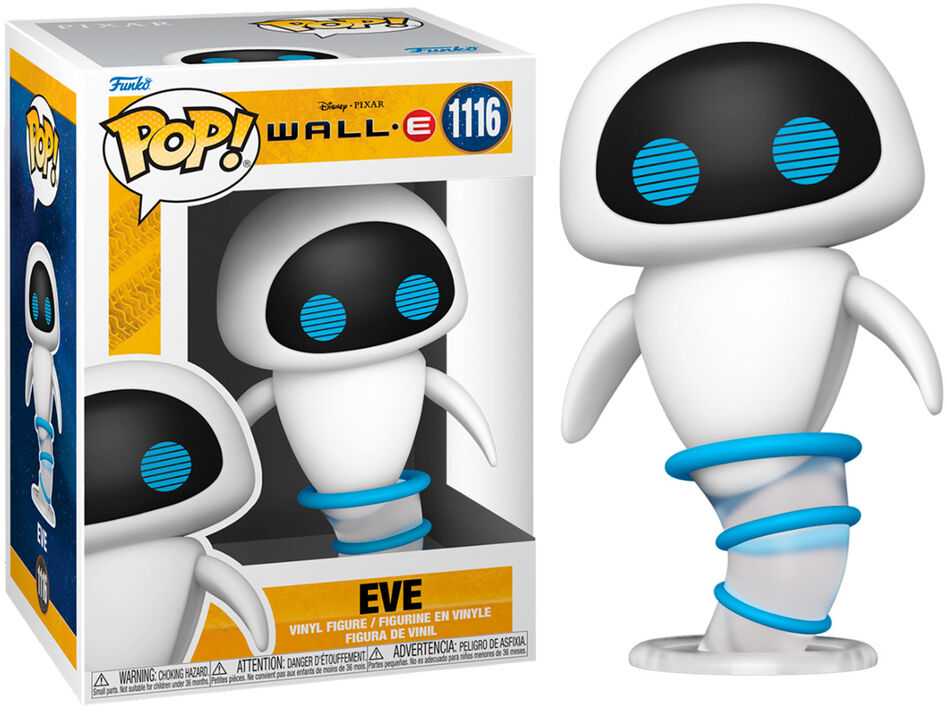 FUNKO POP! Vinilinė figūrėlė: Disney: Wall-E - Eve, 9 cm aprašymas - Prekės nuotrauka