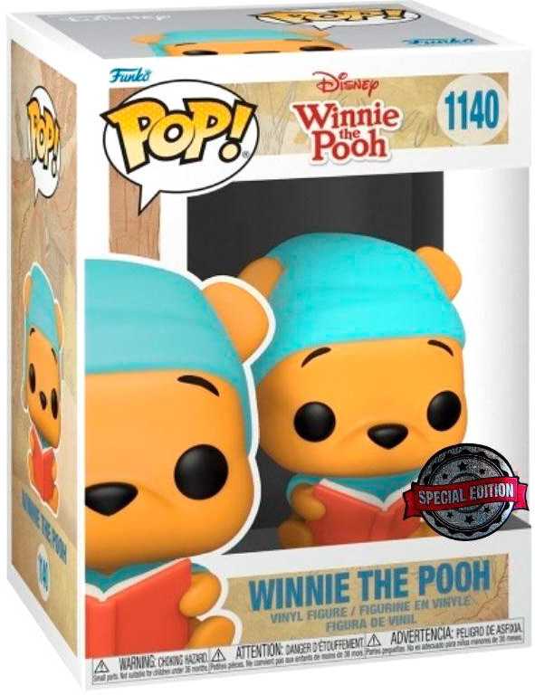 FUNKO POP! Vinilinė figūrėlė: Disney Winnie - Winnie Reading Book, 9 cm aprašymas - Prekės nuotrauka