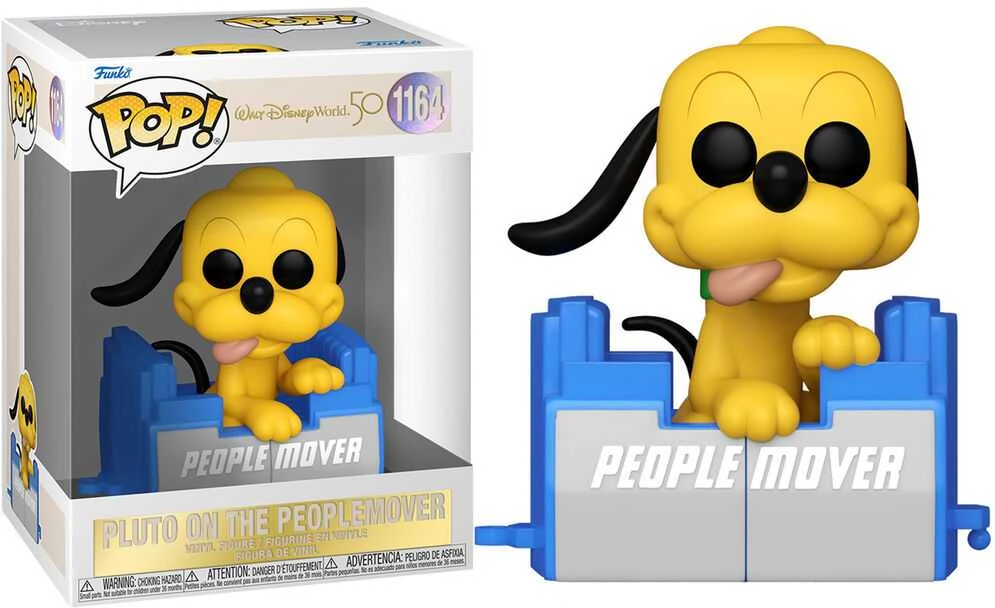 Funko POP! Disney WDW50 People Mover Pluto su Vežimėliu 1164