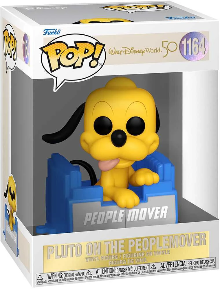 Funko POP! Disney WDW50 People Mover Pluto su Vežimėliu 1164