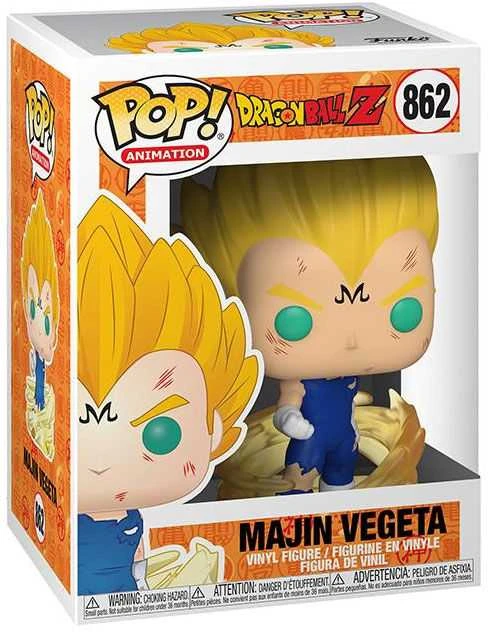 FUNKO POP! Vinilinė figūrėlė Dragon Ball Z - Majin Vegeta, 13 cm