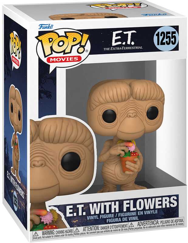 FUNKO POP! Vinilinė figūrėlė: E.T. su gėlėm, 9 cm aprašymas - Prekės nuotrauka