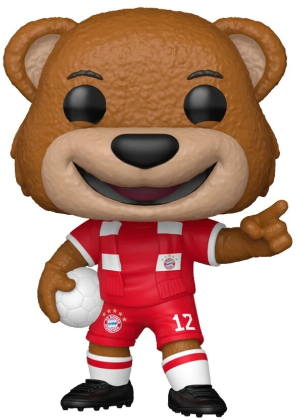 FUNKO POP! Vinilinė figūrėlė: FC Bayern Munich - Berni The Bear, 10 cm aprašymas - Prekės nuotrauka