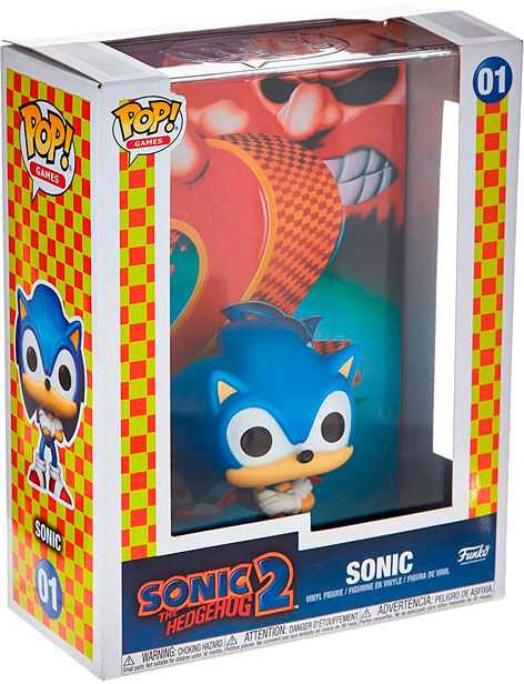 FUNKO POP! Vinilinė figūrėlė: Sonic The Hedgehog 2 - Sonic, 9 cm aprašymas - Prekės nuotrauka