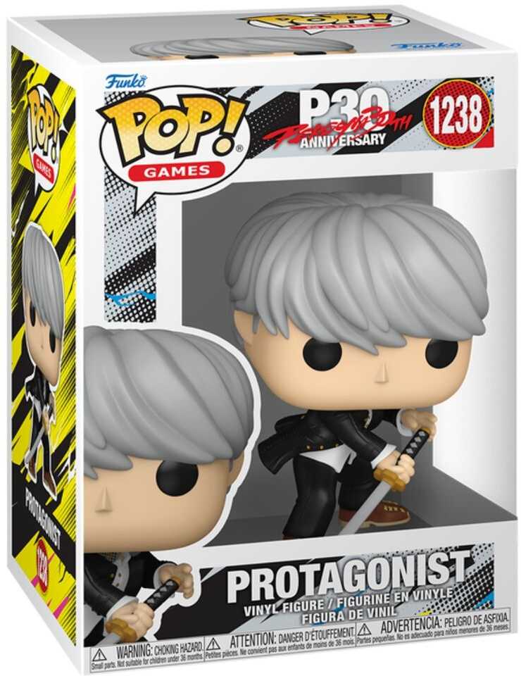 Funko POP figure Persona 4 Protagonist Yu 30th Anniversary
