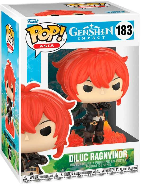FUNKO POP! Vinilinė figūrėlė: Genshin Impact - Diluc Ragnvindr