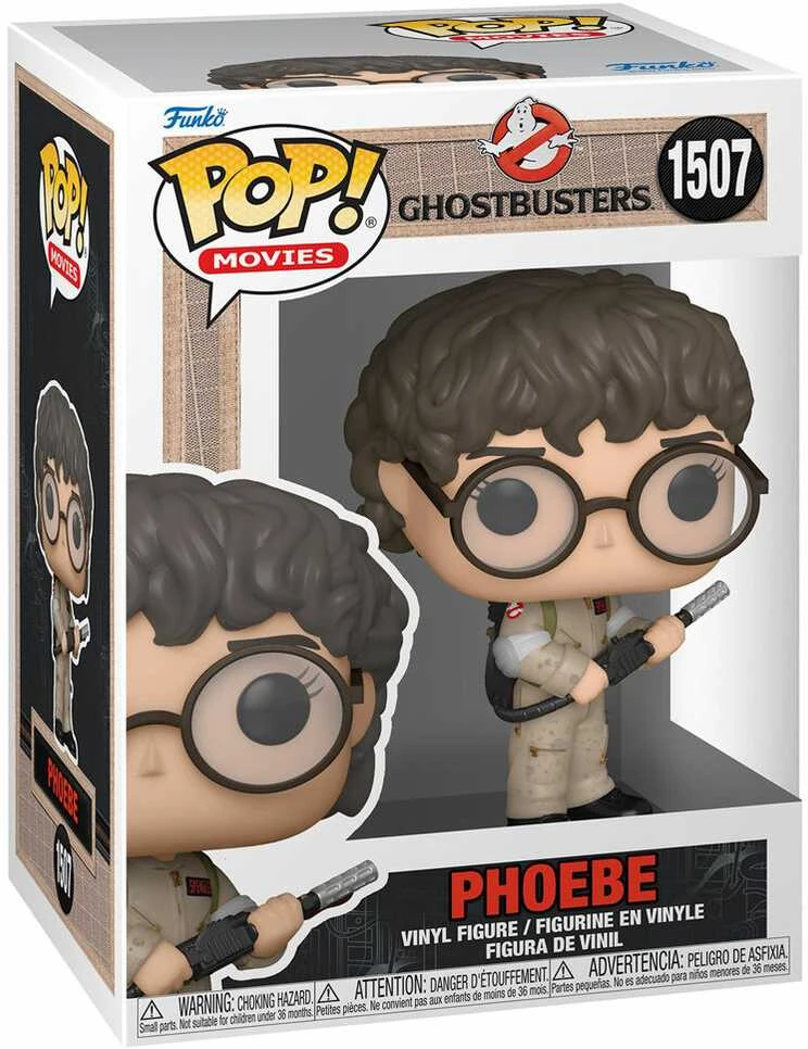 FUNKO POP! Vinilinė figūrėlė: Ghostbusters - Phoebe Spengler w/Proton pack