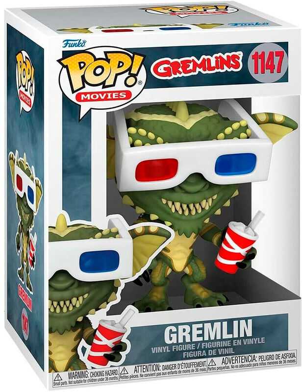 FUNKO POP! Vinilinė figūrėlė: Gremlins - Gremlin with 3D Glasses, ~9 cm