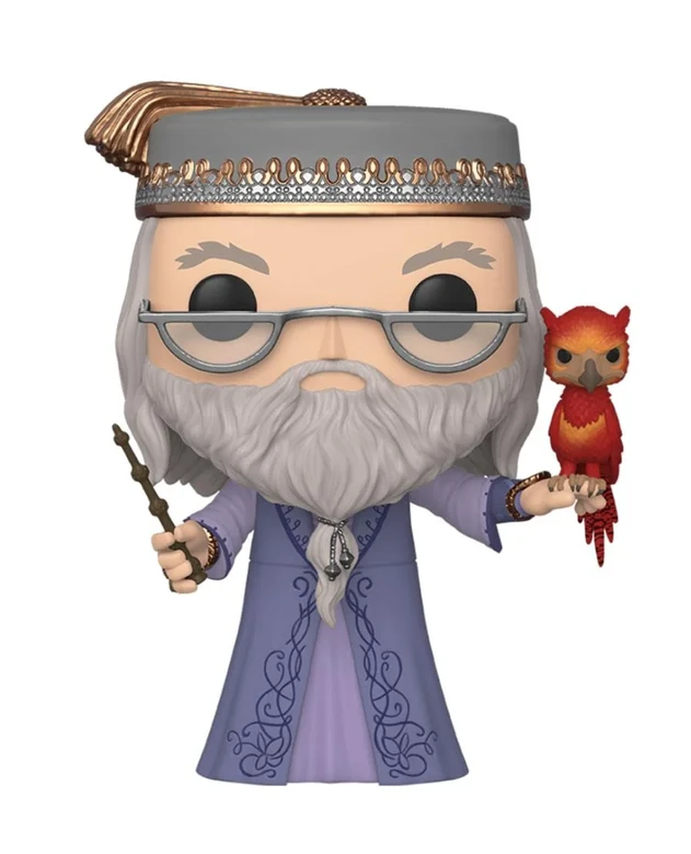 FUNKO POP! Vinilinė figūrėlė: Harry Potter - Albus Dumbledore with Fawkes, ~25 cm