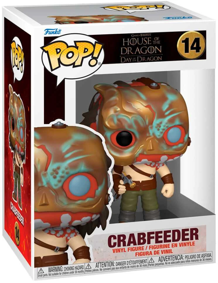 FUNKO POP! Vinilinė figūrėlė: House of The Dragon - Crabfeeder, 9.5 cm aprašymas - Prekės nuotrauka
